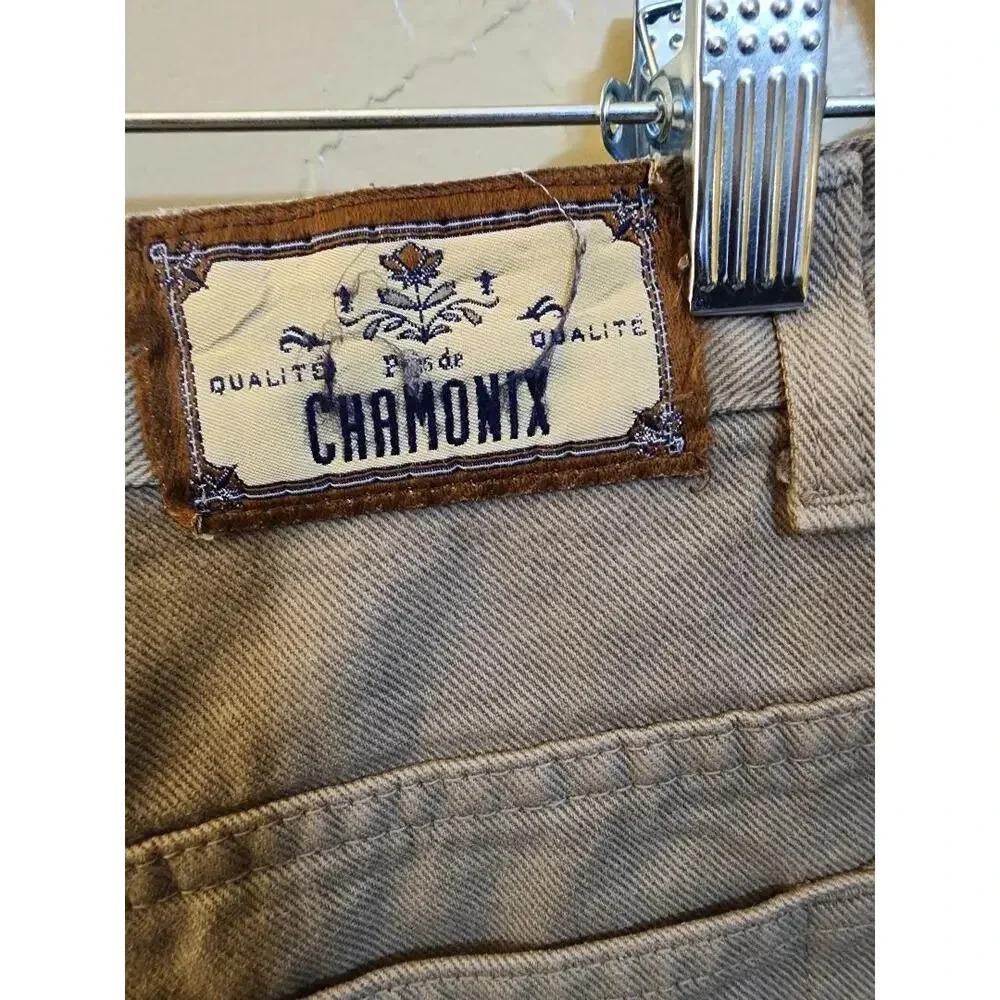 Women's Vintage Pres De Chamonix 90s High Rise Jeans 10R - Picture 5 of 5